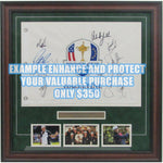 Load image into Gallery viewer, 1999 Ryder Cup Flag Payne Stewart, Tiger Woods, Phil Mickelson signed with proof
