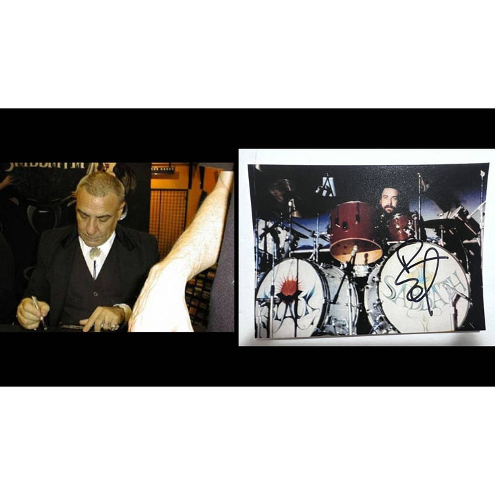 Bill Ward Black Sabbath the legendary drummer 5x7 photo signed with proof