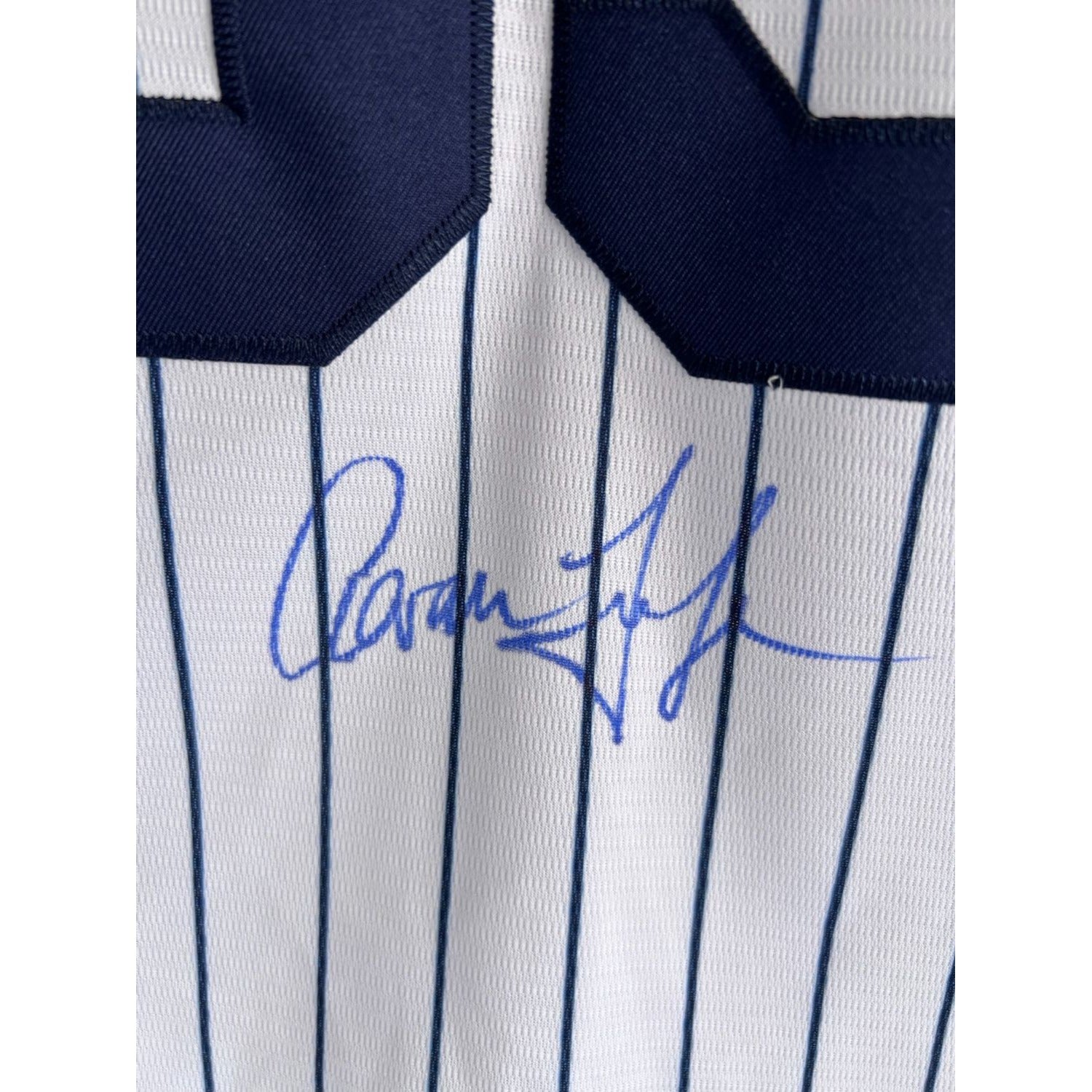 New York Yankees Aaron Judge nike  jersey signed with proof