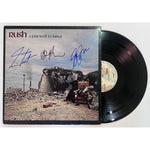 Load image into Gallery viewer, Rush Neil Peart Geddy Lee Alex Lifeson A Farewell to Kings lp signed with proof
