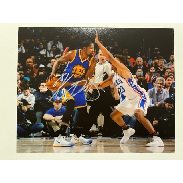 Kevin Durant Golden State Warriors 8 x 10 photo signed with proof