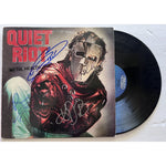 Load image into Gallery viewer, Quiet Riot signed lp &quot;Metal Health&quot; Kevin DuBrow, Randy Rhoads, Rudy Sarzo and Drew Forsyth signed
