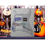 Load image into Gallery viewer, Vivian Campbell Rick Allen Rick Savage Def Leppard  Stratocaster electric pickguard signed with proof

