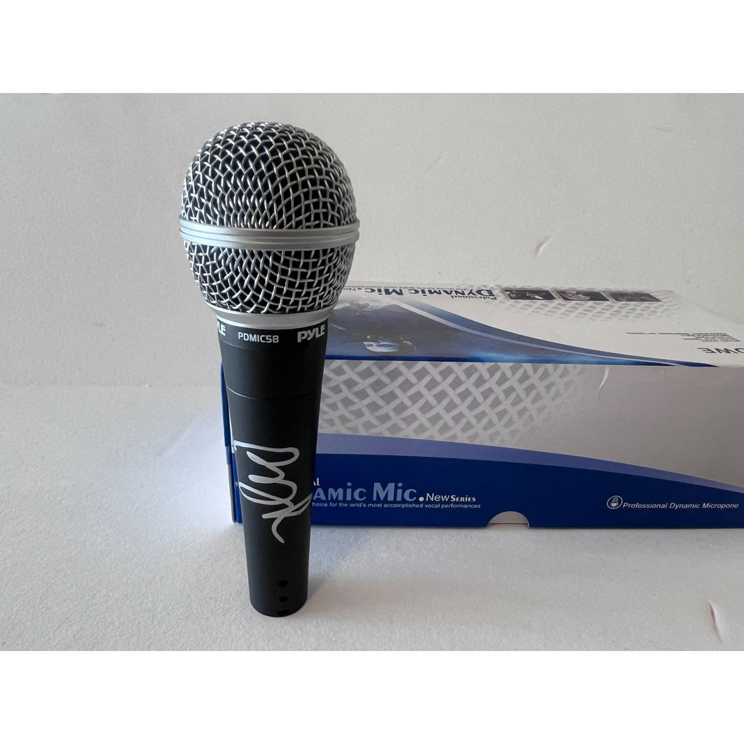 Billy Joel-The Piano Man signed microphone with proof