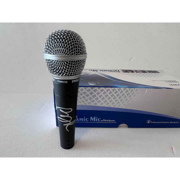 Billy Joel-The Piano Man signed microphone with proof