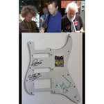 Load image into Gallery viewer, Cream Eric Clapton Ginger Baker Jack Bruce   Stratocaster electric pickguard signed with proof
