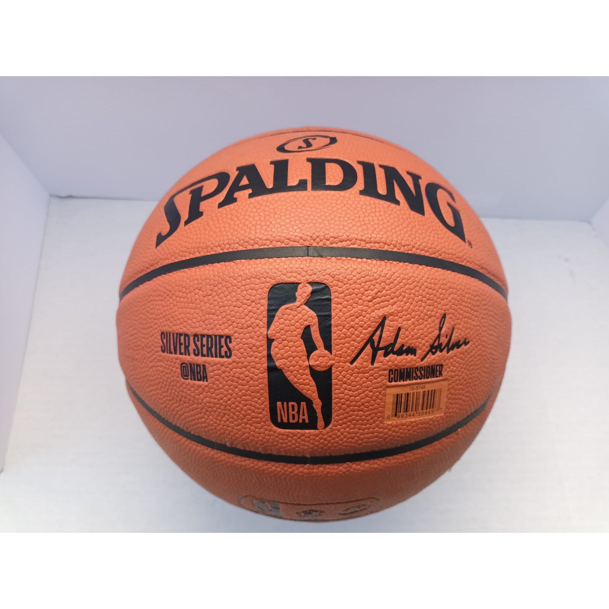 Michael Jordan and Kobe Bryant Spalding NBA model basketball signed with proof