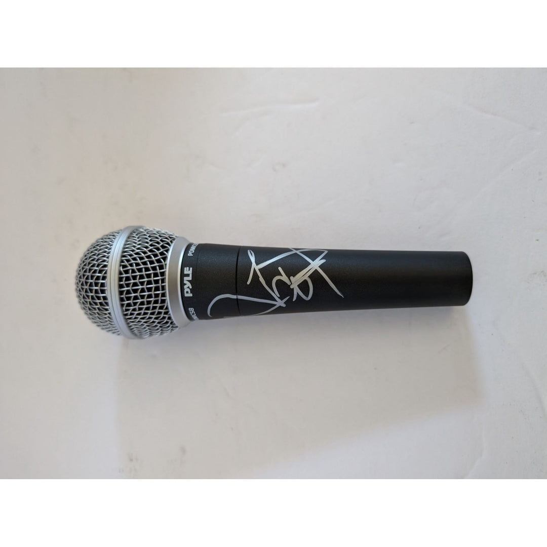 Tracy Lauren Marrow 'Ice T' microphone signed with proof