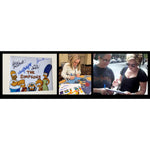 Load image into Gallery viewer, The Simpsons Nancy Cartwright Dan Castellaneta   Julie Kavner &amp; Yeardley Smith 8x10 cast signed photo with proof
