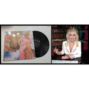 Dolly Parton 1978 original LP Heartbreaker signed with proof