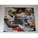 Load image into Gallery viewer, New Orleans Saints Drew Brees and Michael Thomas 8x10 photo signed
