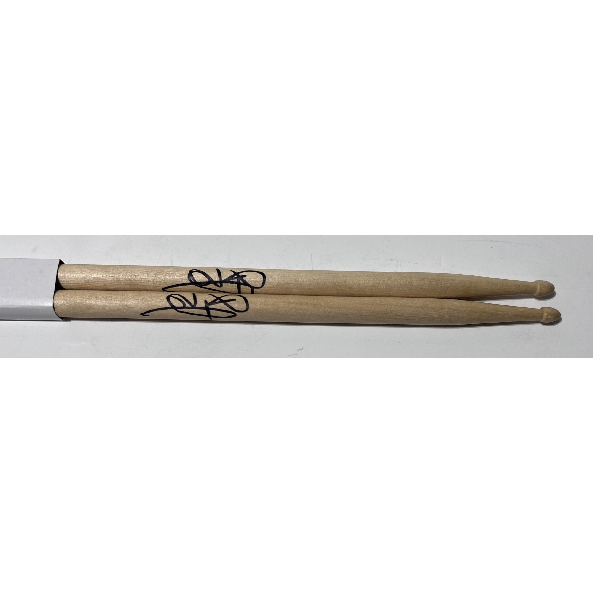 Bill Ward Black Sabbath Drumsticks signed with proof