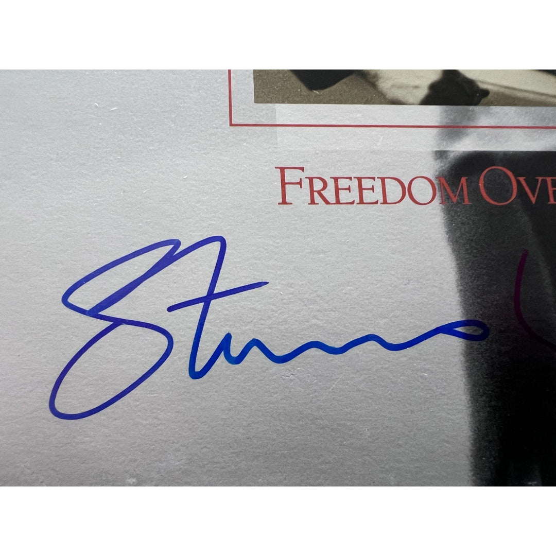 Steve Winwood Freedom Overspill original LP signed with proof