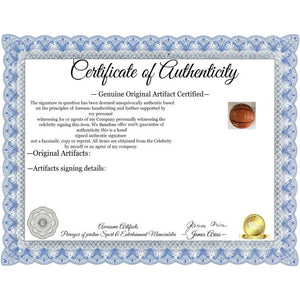 Stephen Curry and Klay Thompson Golden State Warriors NBA Spalding basketball full size signed with proof