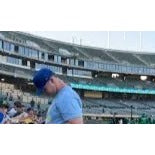 New York Mets Pete Alonso baseball bat signed with proof.