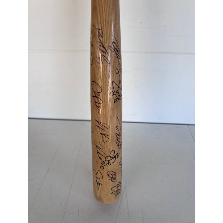 Philadelphia Phillies Chase Utley Jimmy Rollims Ryan Howard World Series Champs 2008 team signed.