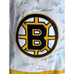 Load image into Gallery viewer, Boston Bruins game model Jersey all-time great signed Milt Schmidt Johnny Bucyik Ray Bourque Bobby Orr Phil Esposito
