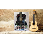 Load image into Gallery viewer, The Eagles Bernie Laden Joe Walsh Don Henley Glenn Frey Randy Meisner signed and inscribed full size acoustic guitar with proof
