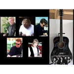 Load image into Gallery viewer, Don Henley Glenn Frey Joe Walsh Randy Meisner Don Felder the Eagles &quot; One of A kind 39&#39; inch full size acoustic guitar signed

