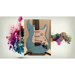 Load image into Gallery viewer, Green Day  Billie Joe Armstrong  Tré Cool Stratocaster electric guitar signed with proof
