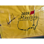 Load image into Gallery viewer, Tiger Woods Masters golf tournament pin flag with museum quality frame 24x27
