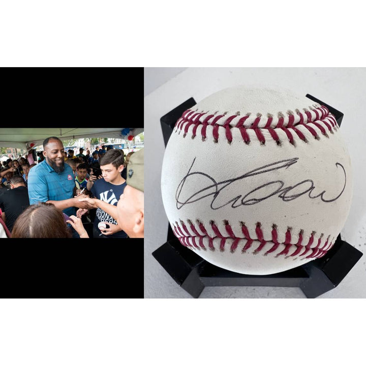 Vladimir Guerrero Montreal Expos California Angels MLB Hall of Famer Rawlings official MLB baseball signed with proof