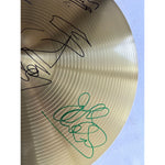 Load image into Gallery viewer, Dave Matthews signed with hand sketch Stefan Lessard Carter Buford 18&quot; cymbal signed with proof
