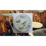 Load image into Gallery viewer, Run DMC and the Beastie Boys 10 inch tambourine signed with proof
