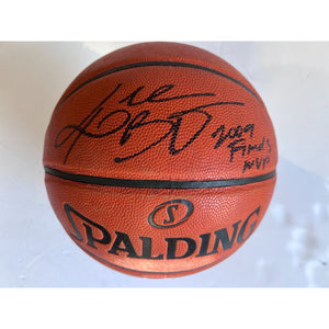 Kobe Bryant Los Angeles Lakers signed and inscribed 2009 Finals MVP signed with proof