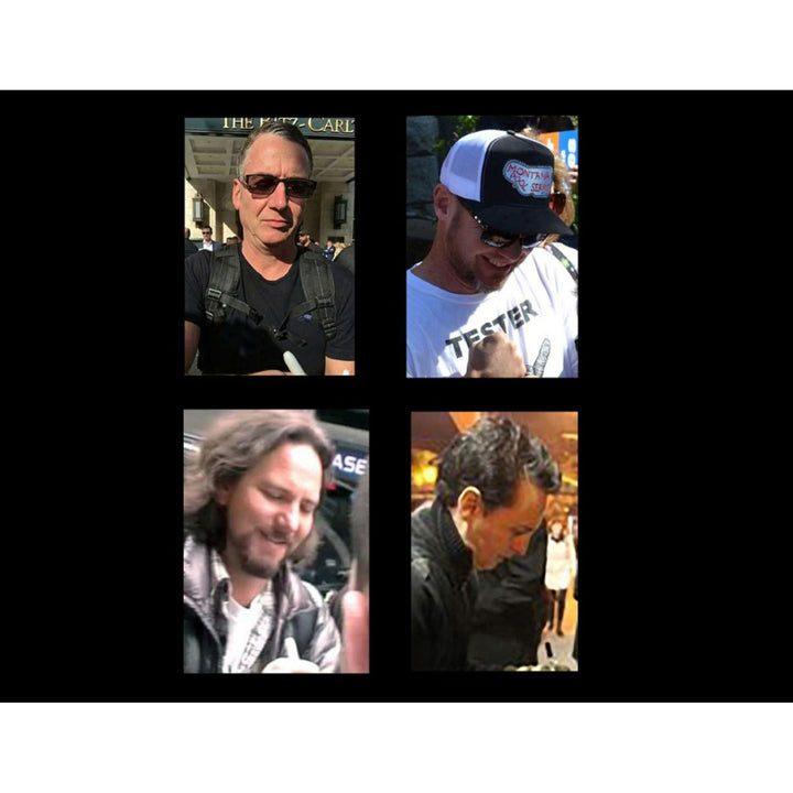 Pearl Jam original lp Eddie Vedder, Jeff Ament, Stone Gossard, Mike McCready, Dave Abbruzzese signed with proof