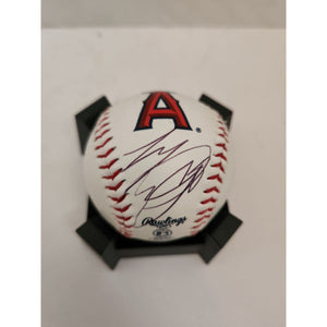 Shohei Ohtani Los Angeles Angels Rawlings Baseball signed with proof free acrylic display case
