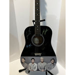Load image into Gallery viewer, Rob Thomas, Kyle Cook, Paul Doucette, Brian Yale matchbox twenty one of a kind acoustic guitar signed with proof
