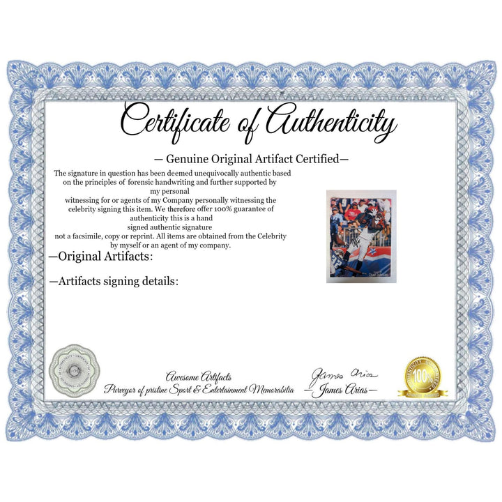 Chad Ochocinco Johnson Cincinnati Bengals 8x10 photo signed