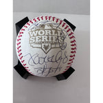 Load image into Gallery viewer, Buster Posey Bruce Bochy Tim Lincecum 2012 San Francisco Giants World Series champions team signed Rawlings commemorative baseball with proo
