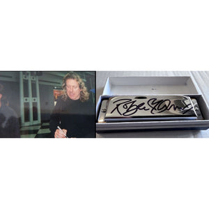 Robert plant harmonica signed