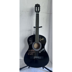 Sublime Bradley Nowell, Bud Gough, and Eric Wilson full size acoustic guitar signed