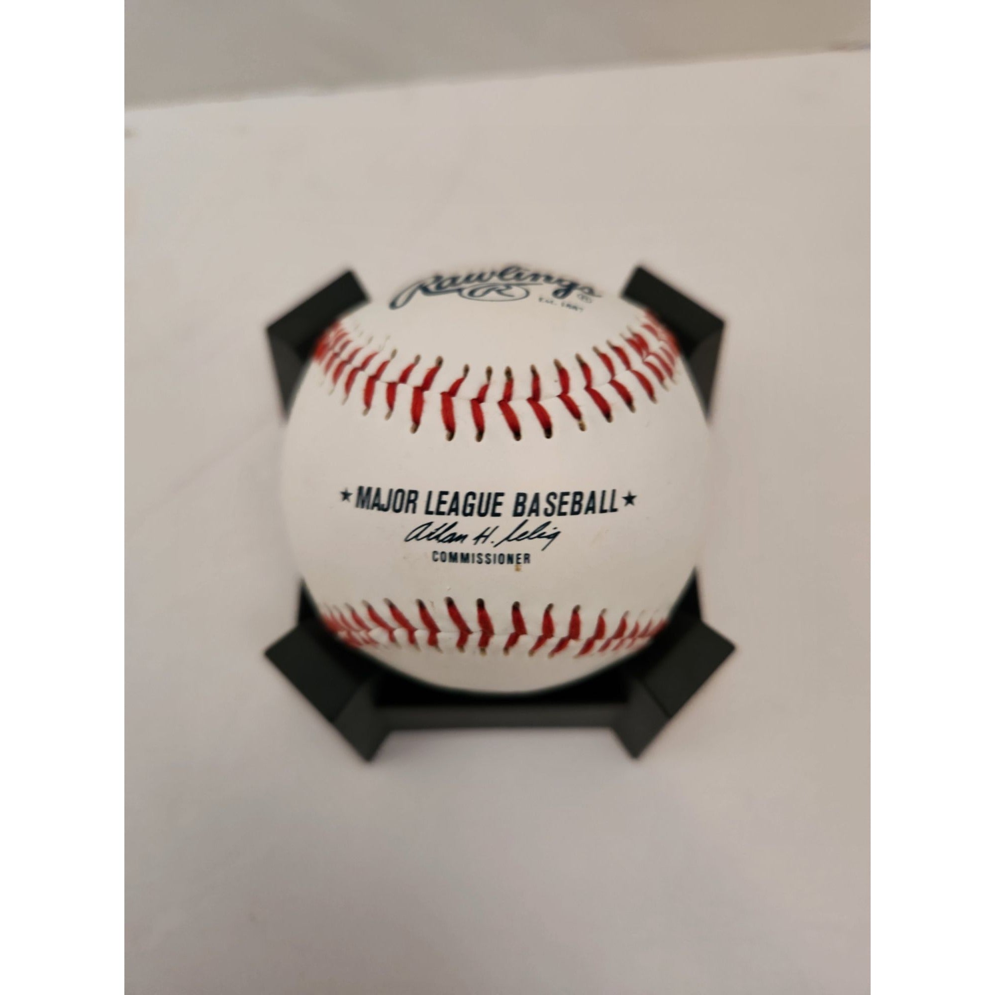 Michael Jordan Chicago White Sox Rawlings MLB baseball signed with proof