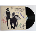 Load image into Gallery viewer, Fleetwood Mac Rumors Mick Fleetwood, Christine McVie, Stevie Nicks, Lindsey Buckingham, and John McVie signed with proof
