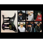 Load image into Gallery viewer, Chester Bennington  Mike Shinoda, Rob Bourdon, and Brad Delson. Joe Hahn electric guitar pickguard signed with proof
