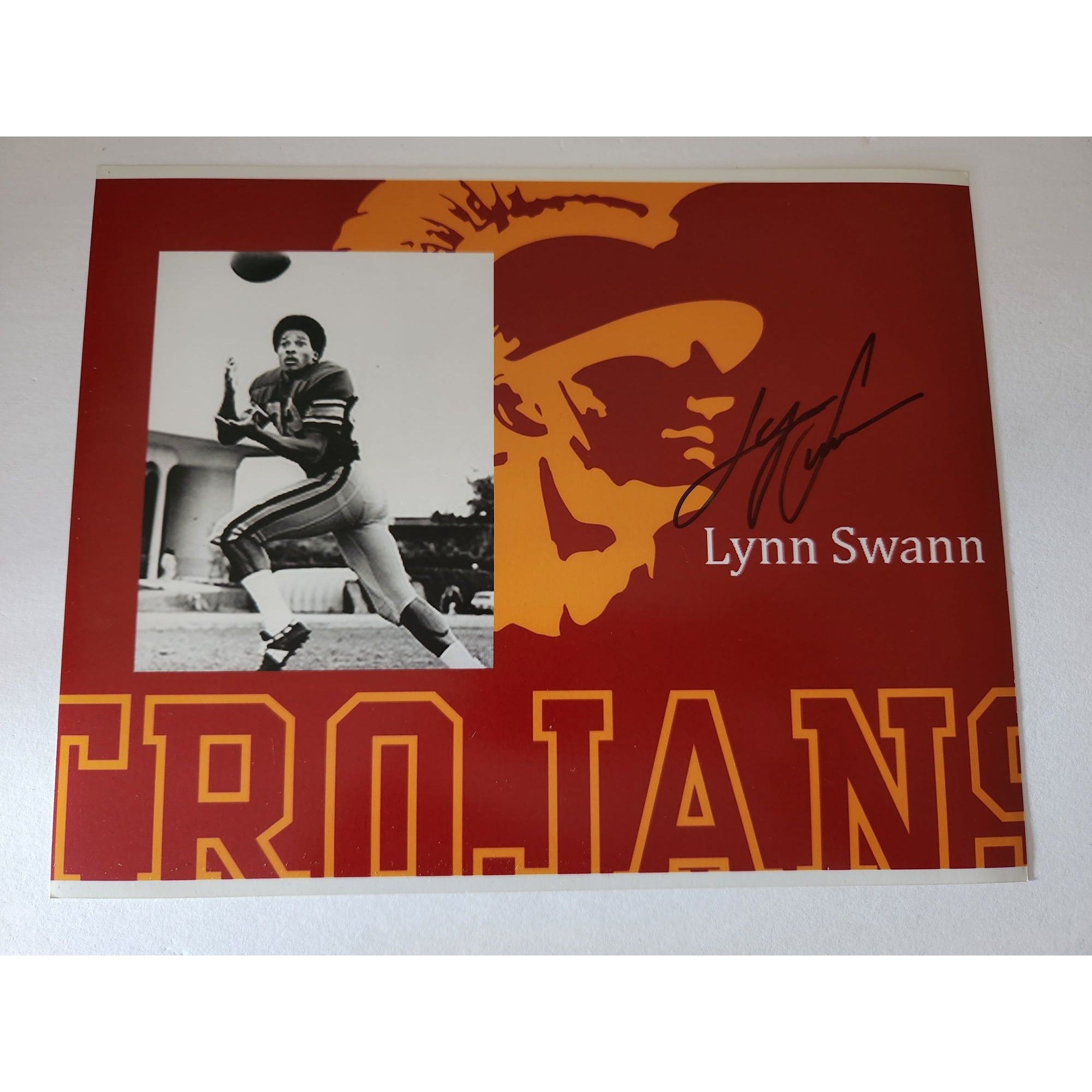 Lynn Swann University of Southern California Trojans 8x10 photo signed