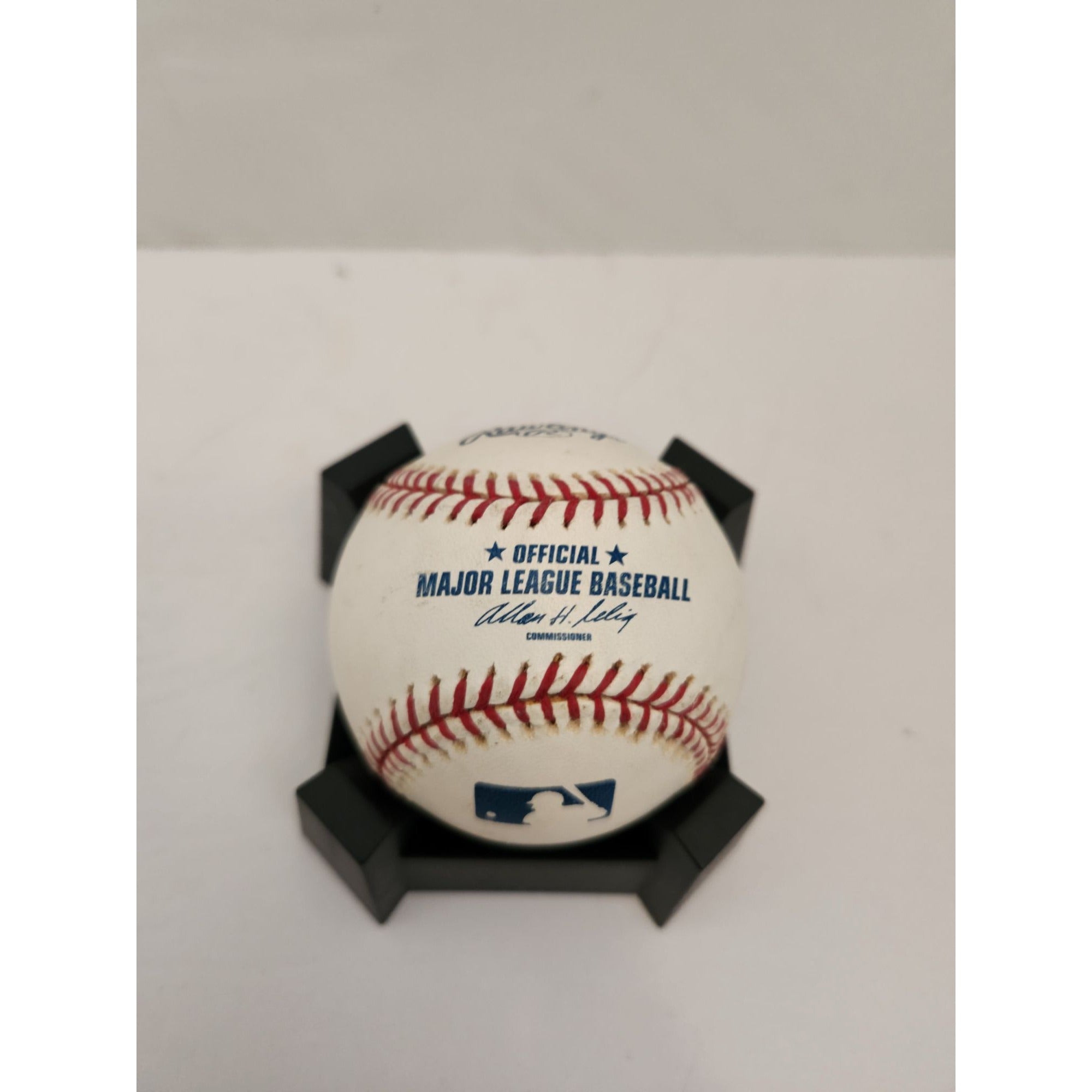 Tiger Woods official MLB baseball signed with proof