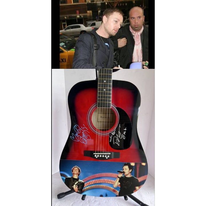 Savage Garden Daniel Jones Dustin Hayes full size acoustic guitar signed with proof