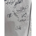 Load image into Gallery viewer, Boston Red Sox David Ortiz Dustin Pedroia Kevin Youkilis Josh Beckett 2007 World Series champions team signed game model Jersey
