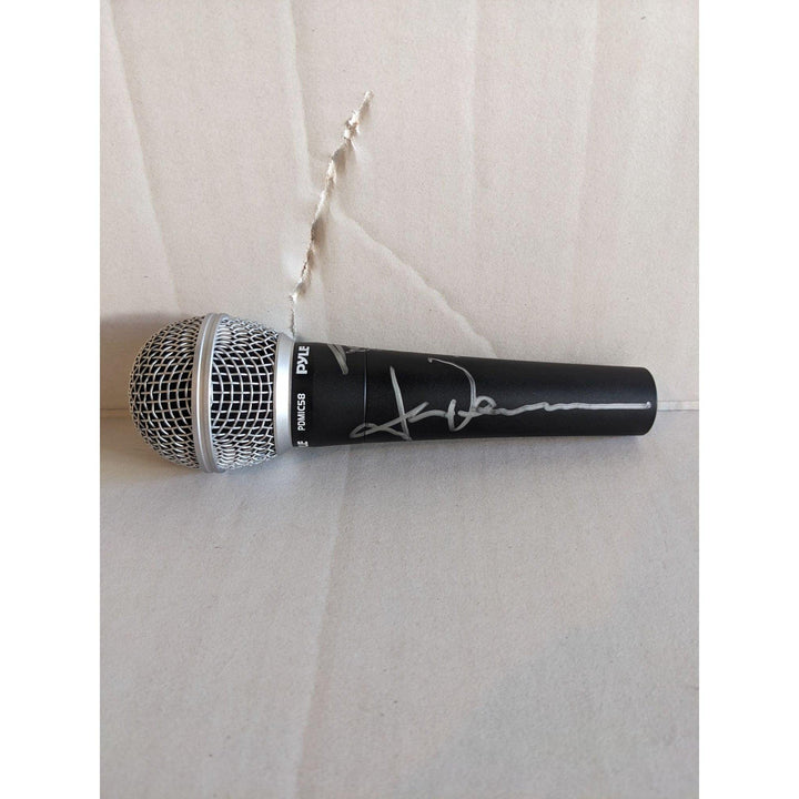 John Denver microphone signed with proof