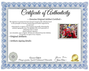 San Francisco 49ers Brock Purdy Deebo Samuel 16x20 signed with proof