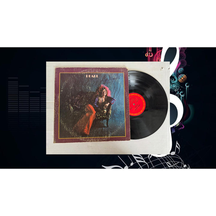 Janis Joplin ''Pearl'' LP signed with proof.