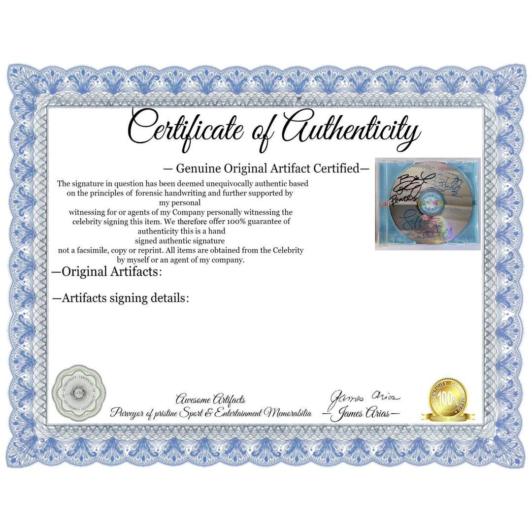 TLC "Fan Mail" " T- Boz", Lisa "Left Eye" Lopes & Rozanda "Chili" CD jacket & and CD both signed with proof