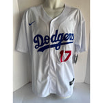 Load image into Gallery viewer, Shohei Ohtani Los Angeles Dodgers Nike size lg game model jersey signed with proof
