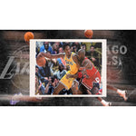 Load image into Gallery viewer, Kobe Bryant Los Angeles Lakers and Michael Jordan Chicago Bulls 16x20 photograph signed with proof
