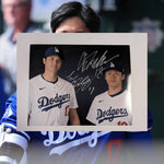 Load image into Gallery viewer, Shohei Ohtani &amp; Yoshinobu Yamamoto Los Angeles Dodgers 8x10 photo signed with proof
